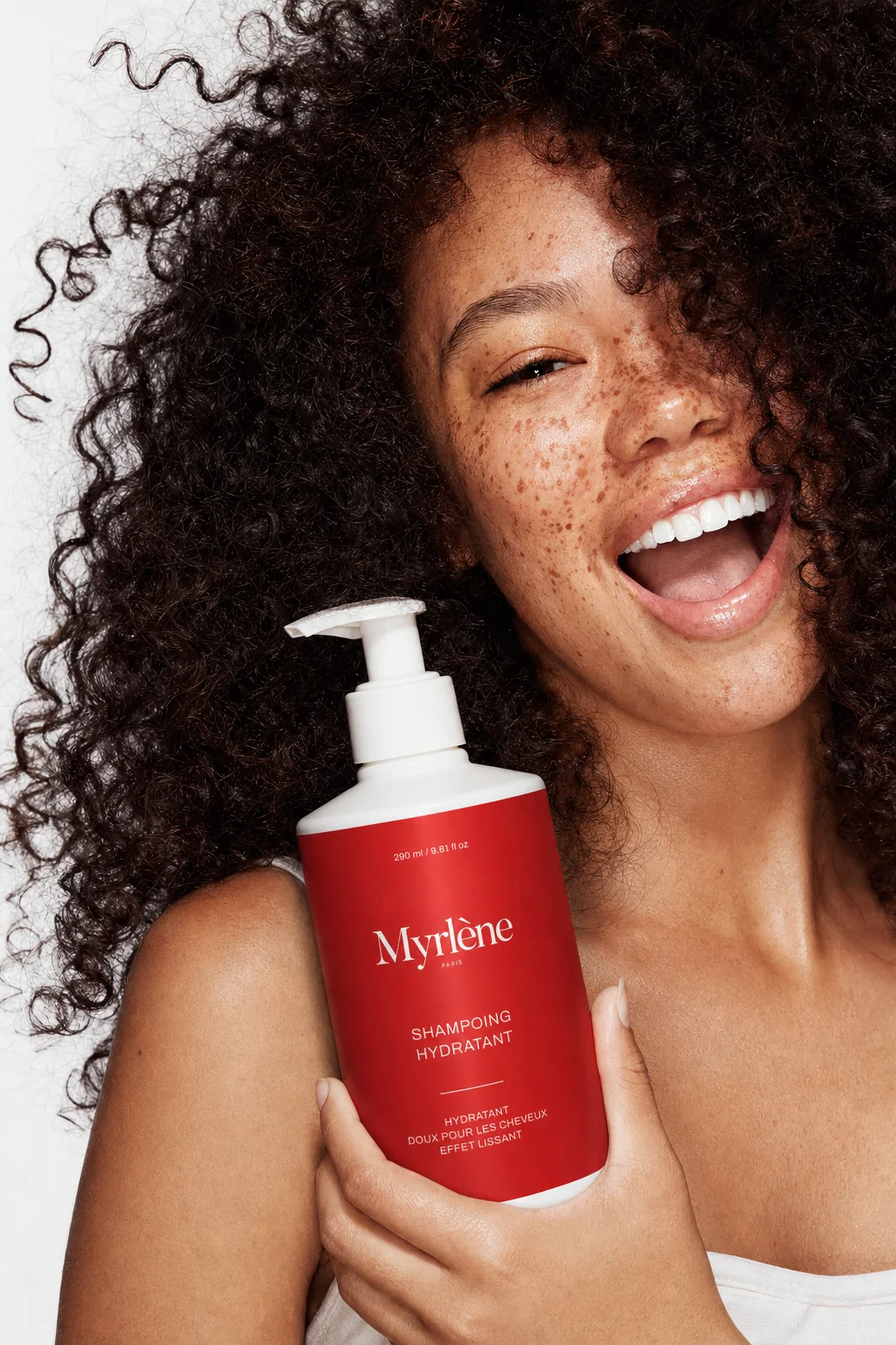 Shampoing hydratant Myrlène Paris, éclat de rire